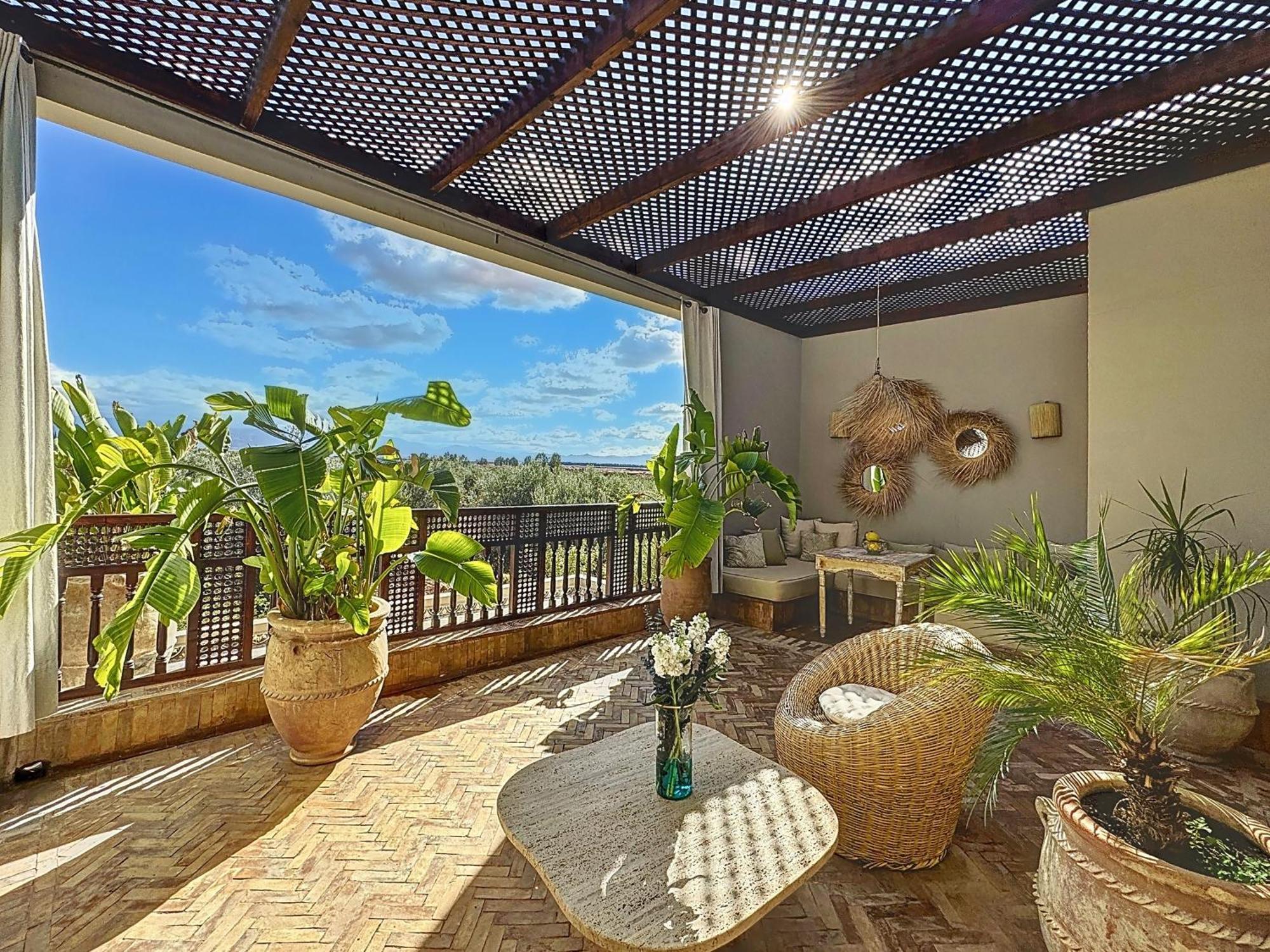 Villa Paschmina Piscine Chauffee Ourika Bagian luar foto