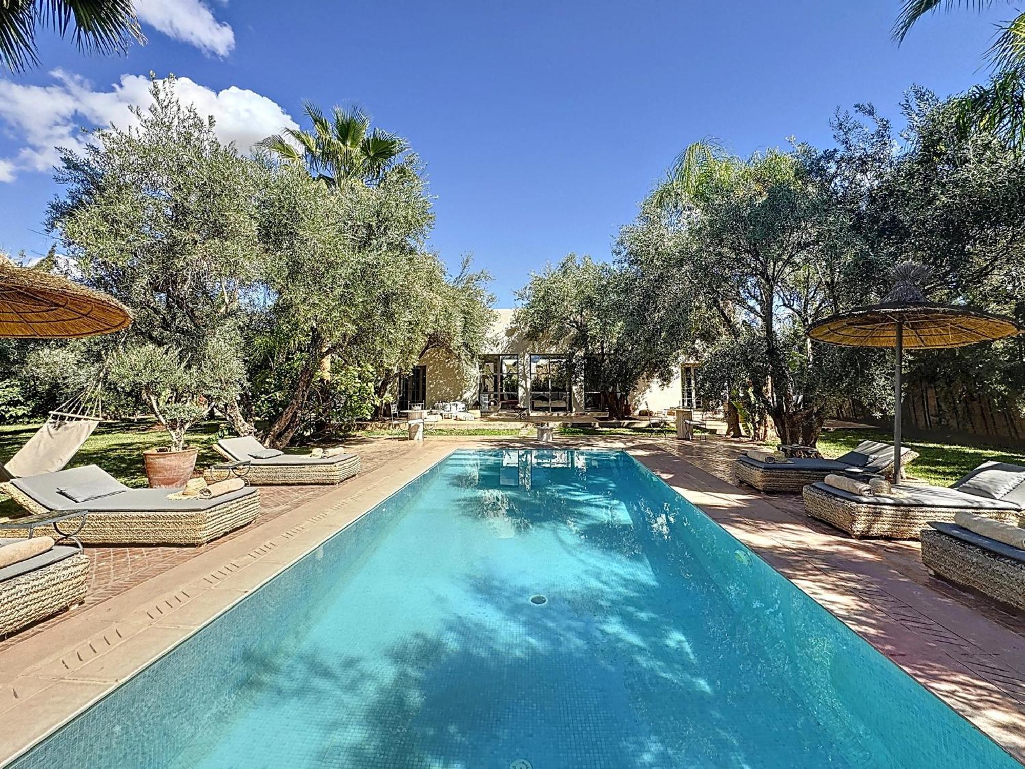 Villa Paschmina Piscine Chauffee Ourika Bagian luar foto