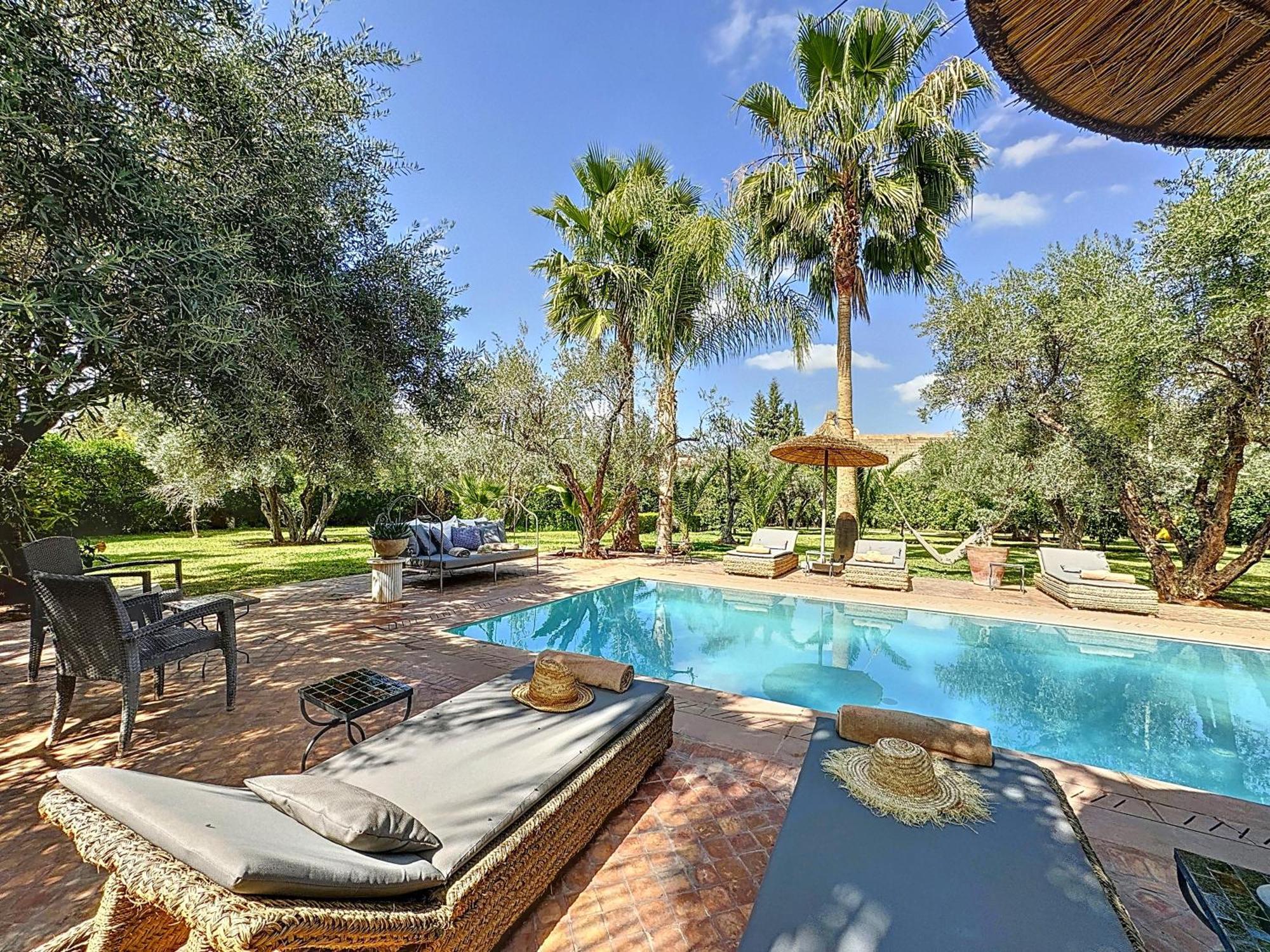 Villa Paschmina Piscine Chauffee Ourika Bagian luar foto
