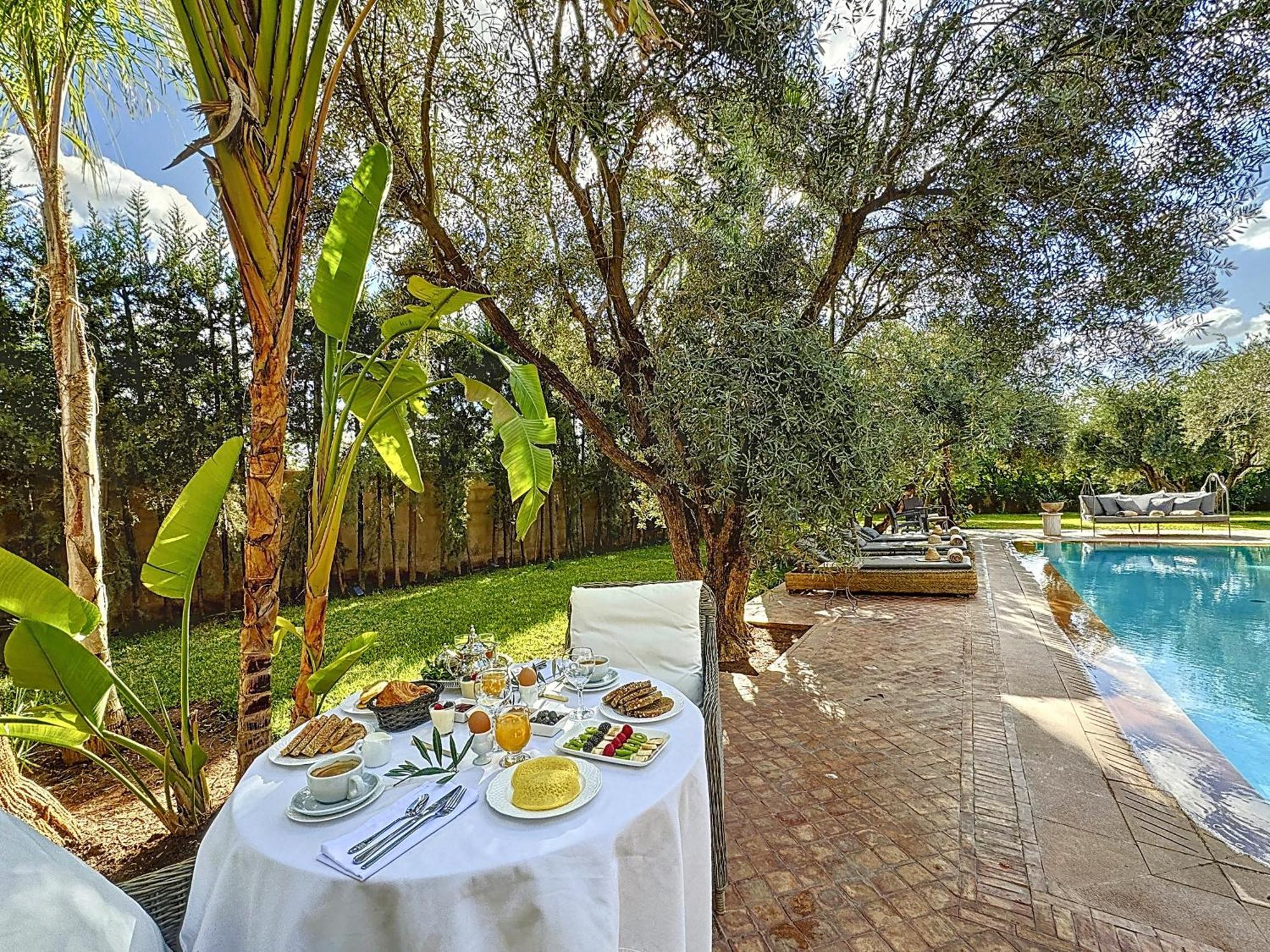Villa Paschmina Piscine Chauffee Ourika Bagian luar foto